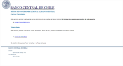 Desktop Screenshot of cbc.bcentral.cl